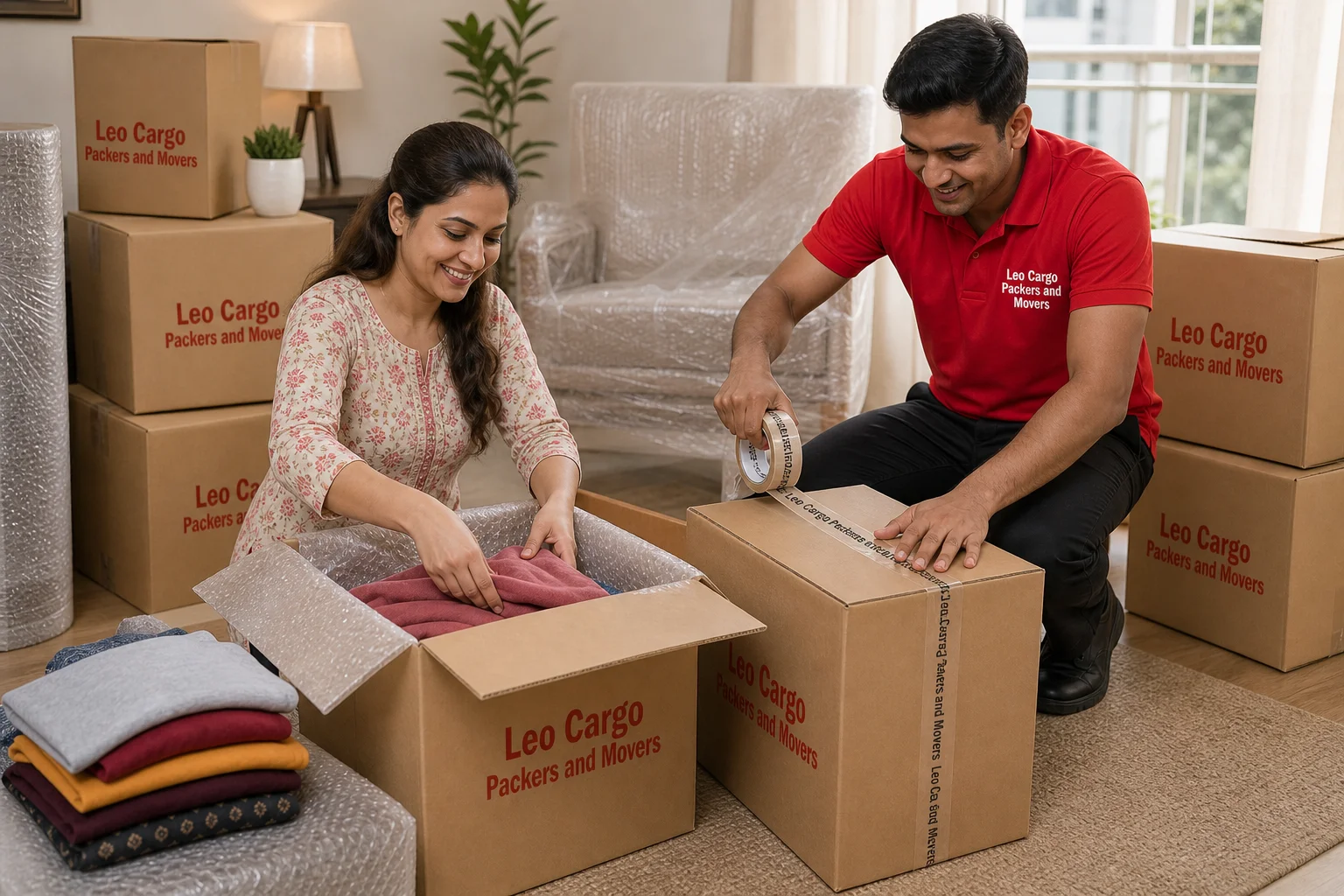 Stress-Free Household Relocation Tips - Leo Cargo Packers and Movers