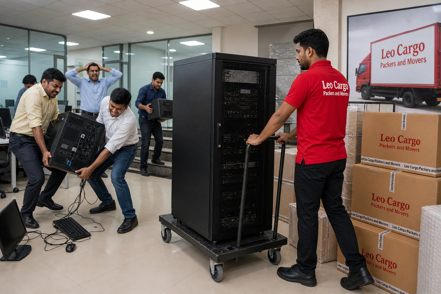 Top Mistakes to Avoid During Office Relocation - Leo Cargo Packers